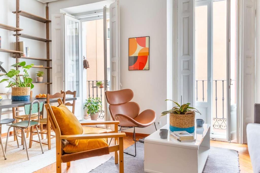 Malasana Beautiful Design Apartment 2Bed 2Bath Madrid Eksteriør bilde